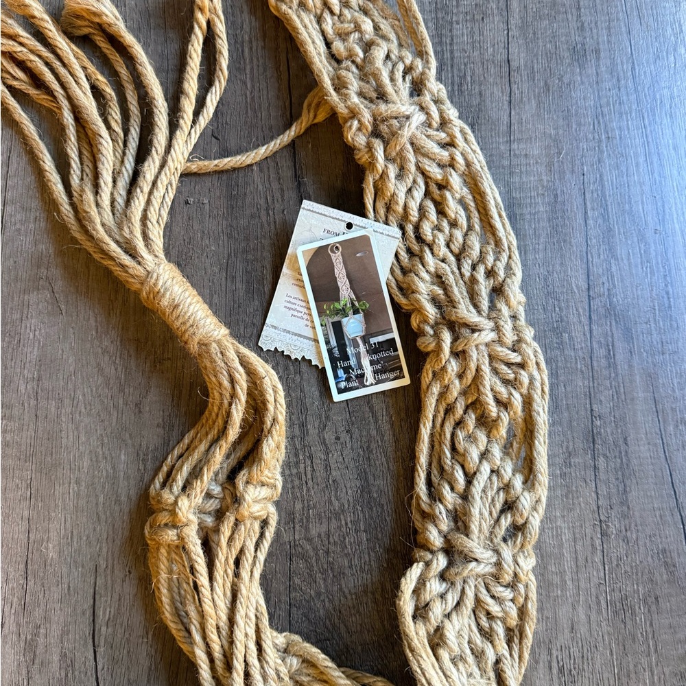 Handmade Macrame Plant Hanger